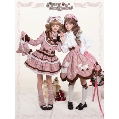 Iris De Nuit Puppy Hornor Guard Cape Cardigan Cutsew Blouse Jacket Salopette and JSKs(Reservation/2 Colours/Full Payment Without Shipping)